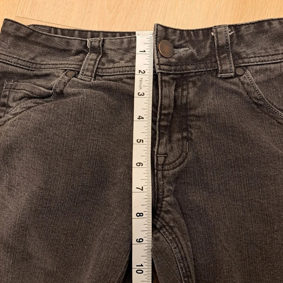 CAbi Women's Dark Grey Low Waisted Bootcut Casual Denim Jeans Size 6 - Picture 7 of 8